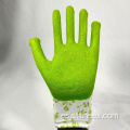 Guantes de goma de látex de espuma resistente a corte resistente